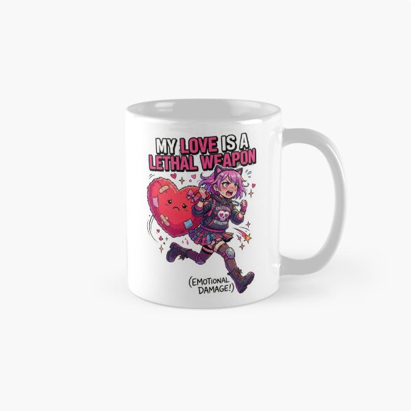 Item preview, My Love Is A Lethal Weapon designed and sold by ArtyChoc.
