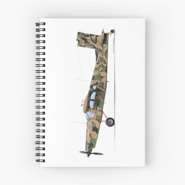 Item preview, Pilatus PC-6 A14-652 Army camo  designed and sold by Grubby Fingers Aircraft Illustration.