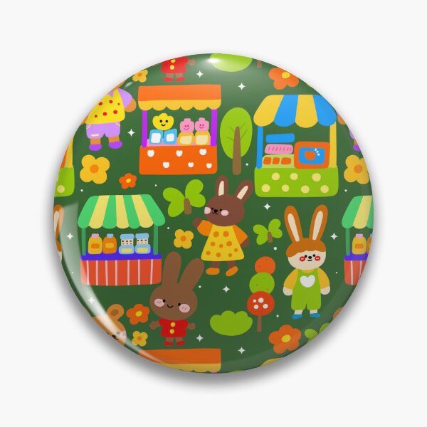 Item preview, Magical Market Stroll Seamless Pattern  designed and sold by KJackArtwork.