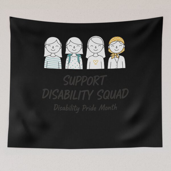 Item preview, Disability Awareness Support Disability Squad designed and sold by LuminOrb.
