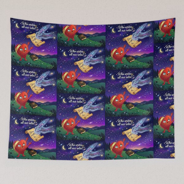 Item preview, Who Writes All Our Roles Cosmic Destiny designed and sold by NadinGerasi.
