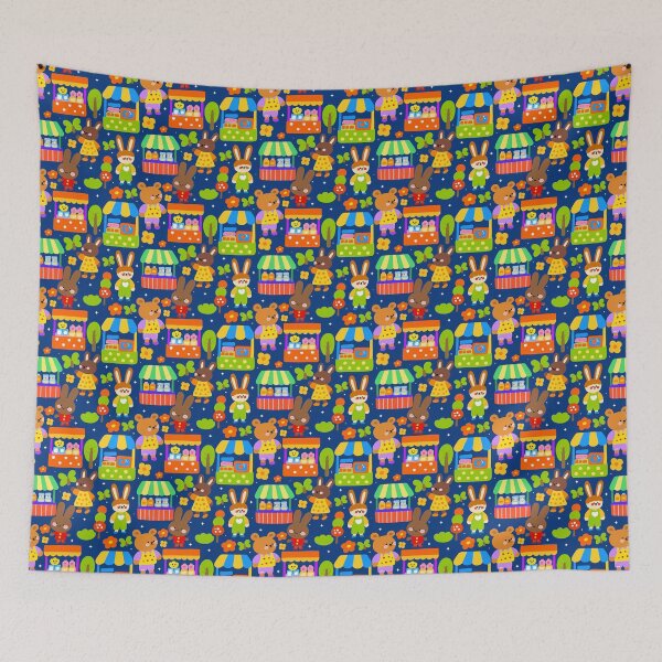 Item preview, Magical Market Stroll Seamless Pattern  designed and sold by KJackArtwork.