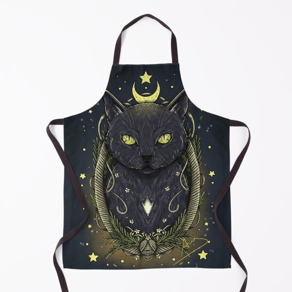 Item preview, Black cat in Art Nouveau style designed and sold by anaislalovi.