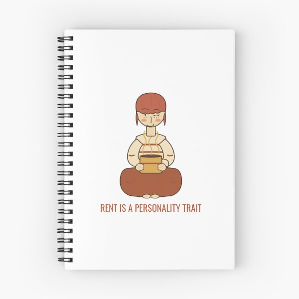 Item preview, Rent Is a Personality Trait designed and sold by The Quiet Thicket.