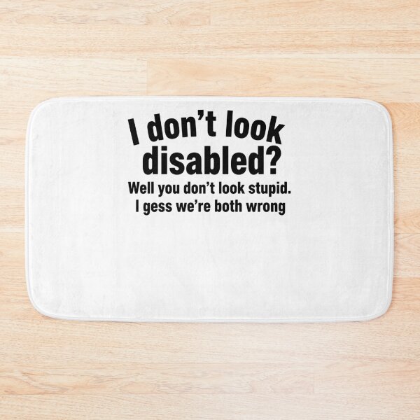 Item preview, Disability Awareness I Dont Look Disabled designed and sold by LuminOrb.