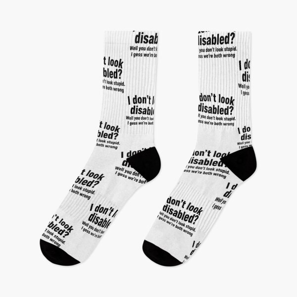 Item preview, Disability Awareness I Dont Look Disabled designed and sold by LuminOrb.