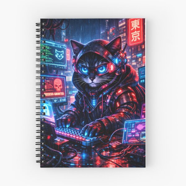 Item preview, CyberCat Hacker: Access Granted Neo Tokyo designed and sold by Neo Tokio.