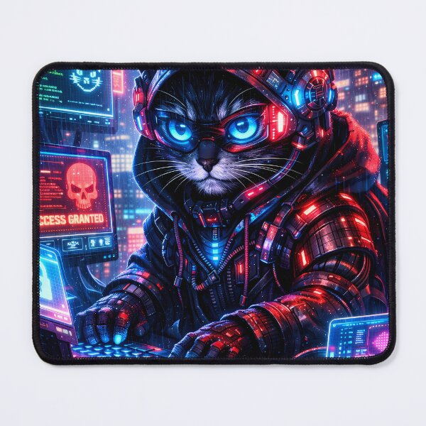 Item preview, CyberCat Hacker: Access Granted Neo Tokyo designed and sold by Neo Tokio.