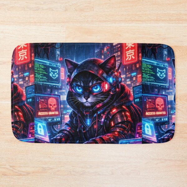 Item preview, CyberCat Hacker: Access Granted Neo Tokyo designed and sold by Neo Tokio.