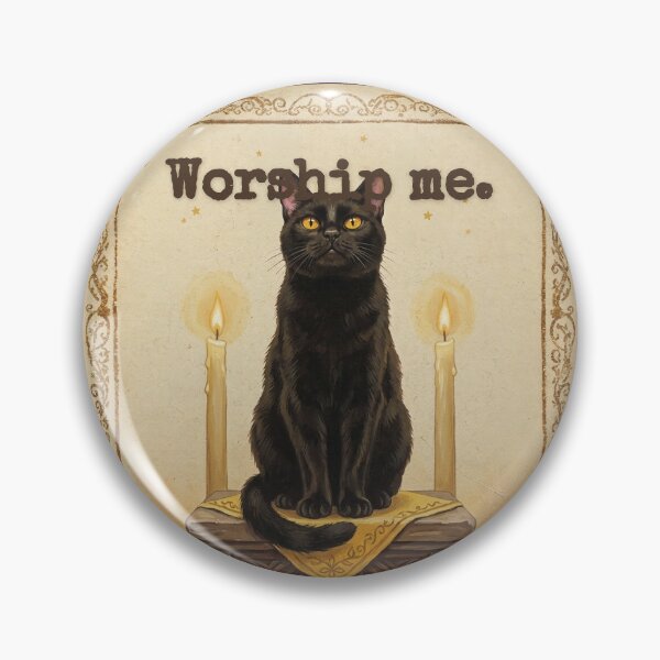 Item preview, Hierophant Tarot Cat Worship Me Altar Painterly Witchy Tee designed and sold by BLACKCAT-COVEN.