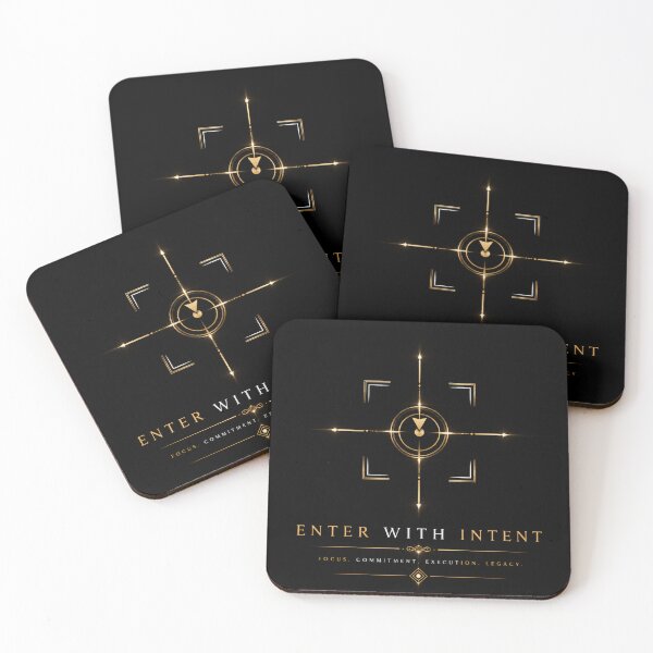 Item preview, Enter With Intent – Precision Trading Mindset Design designed and sold by PatysArt.