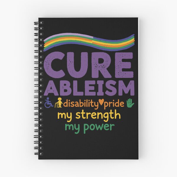 Item preview, Disability awareness Cure Ableism Disability Pride designed and sold by LuminOrb.