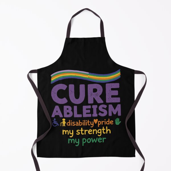 Item preview, Disability awareness Cure Ableism Disability Pride designed and sold by LuminOrb.
