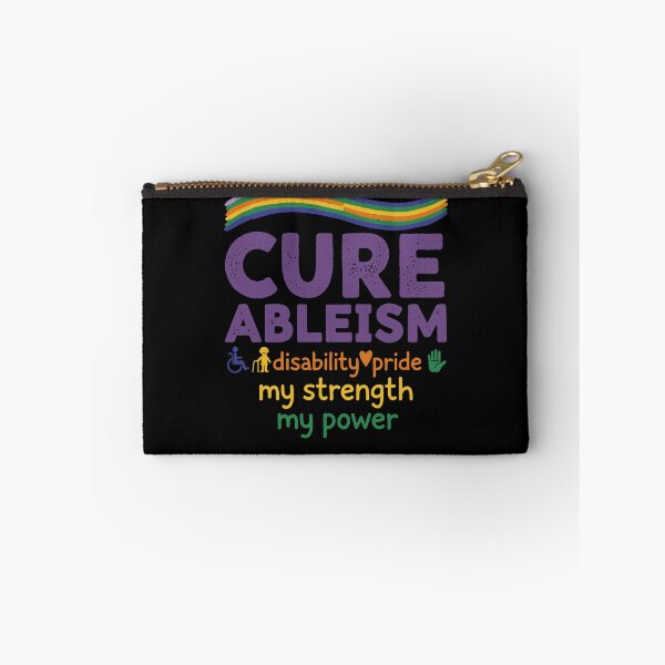 Item preview, Disability awareness Cure Ableism Disability Pride designed and sold by LuminOrb.