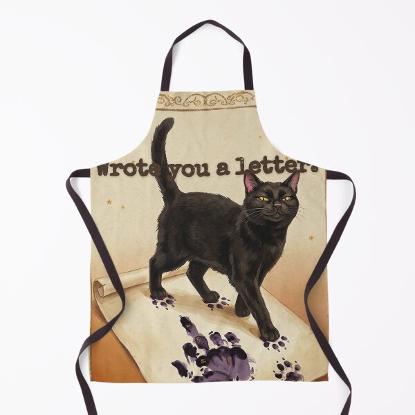 Item preview, Cottagecore Witch Cat Wrote You A Letter Vintage Tarot Tee designed and sold by BLACKCAT-COVEN.