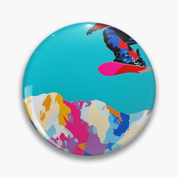 Item preview, Pop Art Snowboarder designed and sold by KJNihonDesigner.