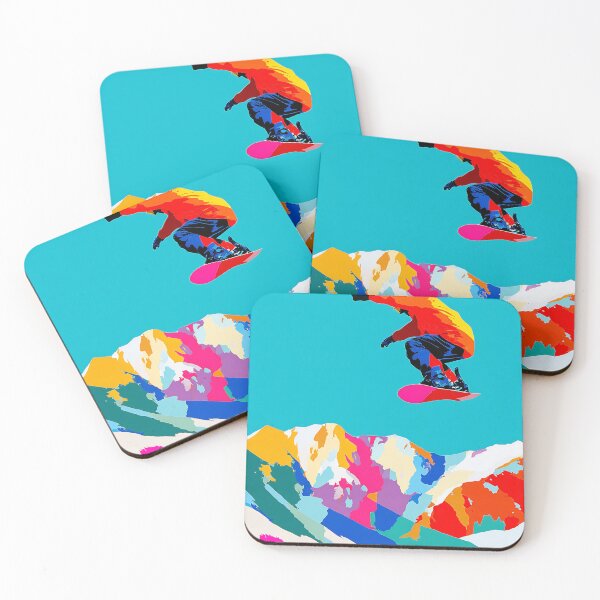 Item preview, Pop Art Snowboarder designed and sold by KJNihonDesigner.