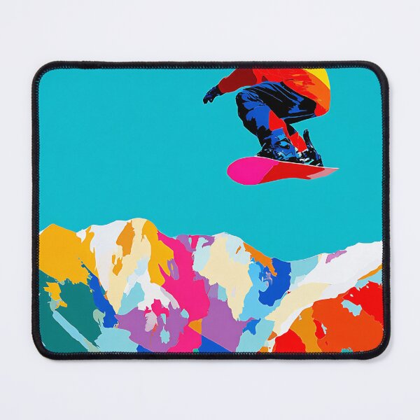 Item preview, Pop Art Snowboarder designed and sold by KJNihonDesigner.