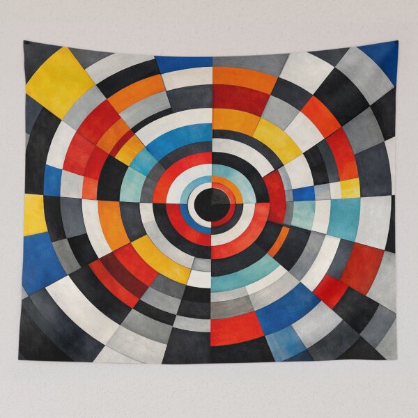 Item preview, Circular flow, color geometric resonance designed and sold by Sigtrix.