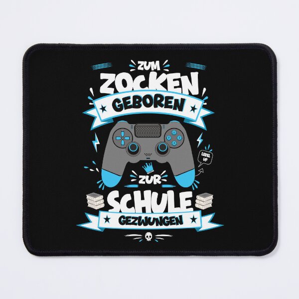 Item preview, Born to game, forced to go to school designed and sold by PowerfulMagic.