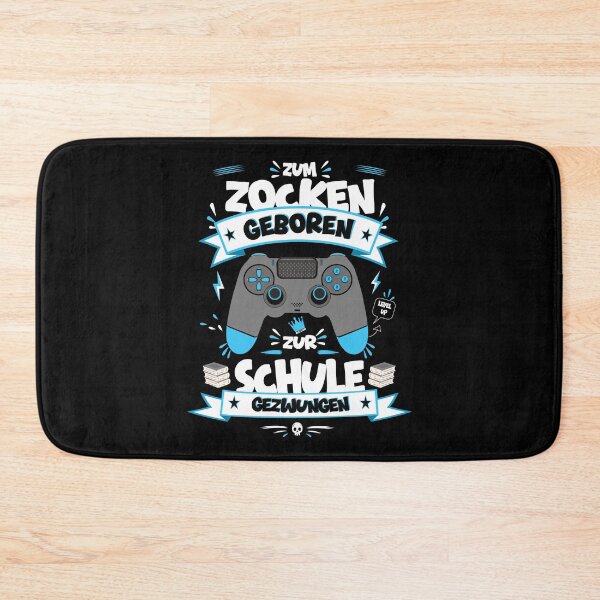 Item preview, Born to game, forced to go to school designed and sold by PowerfulMagic.