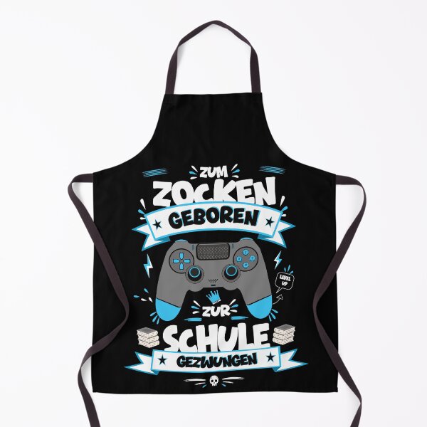 Item preview, Born to game, forced to go to school designed and sold by PowerfulMagic.