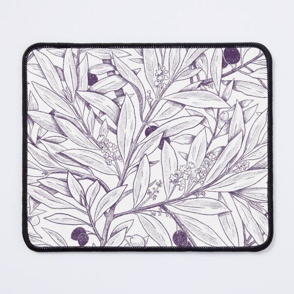 Item preview, Pattern of olive and white and purple olives designed and sold by anaislalovi.