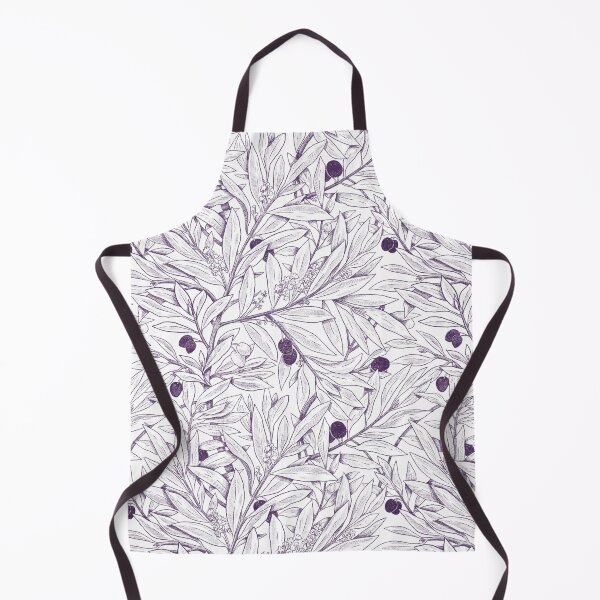 Item preview, Pattern of olive and white and purple olives designed and sold by anaislalovi.