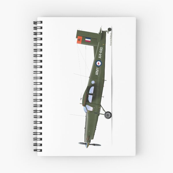 Item preview, PILATUS PC-6 PORTER A14-680 ARMY GREEN  designed and sold by Grubby Fingers Aircraft Illustration.
