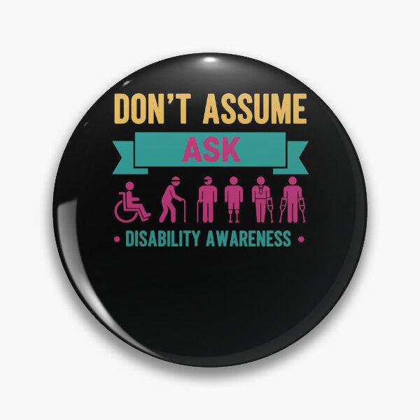Item preview, Disability Awareness Dont Assume Ask Palsy designed and sold by LuminOrb.