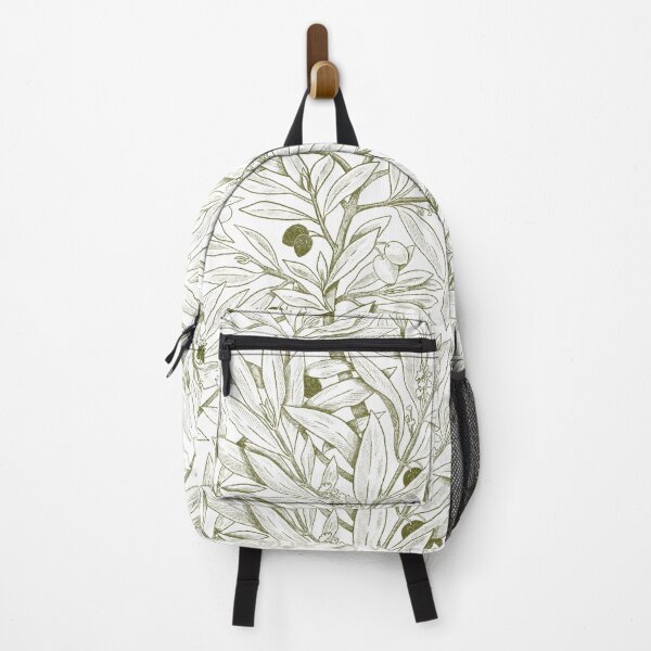 Item preview, White and green olive and olive pattern designed and sold by anaislalovi.