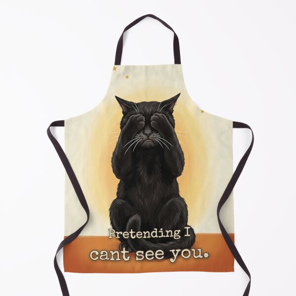 Item preview, Introvert Cat Pretending I Cant See You Tarot Whimsigoth designed and sold by BLACKCAT-COVEN.