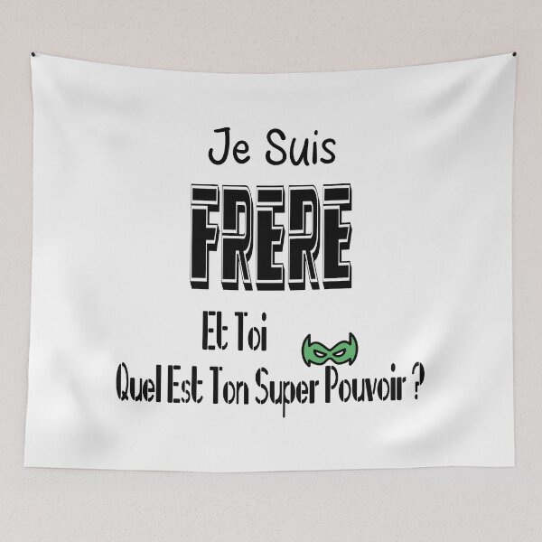 Item preview, I'm a brother, and you, what's your superpower? designed and sold by Palou54.