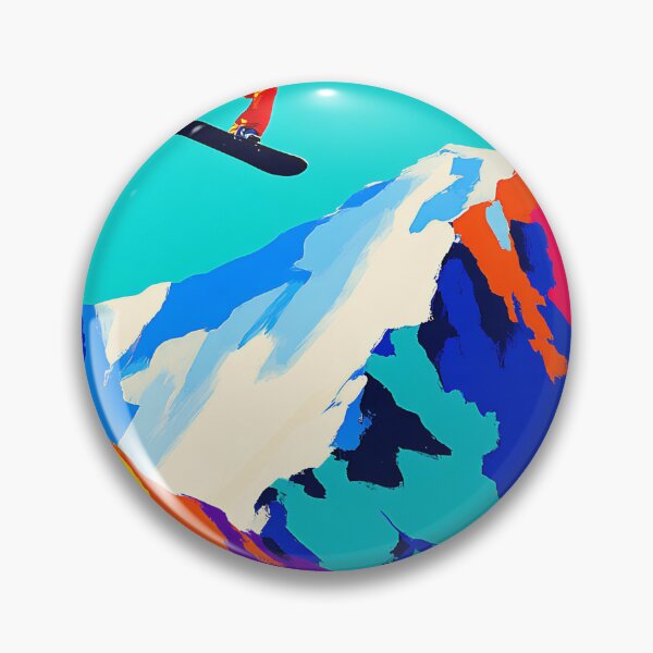 Item preview, Pop Art Snowboarder designed and sold by KJNihonDesigner.