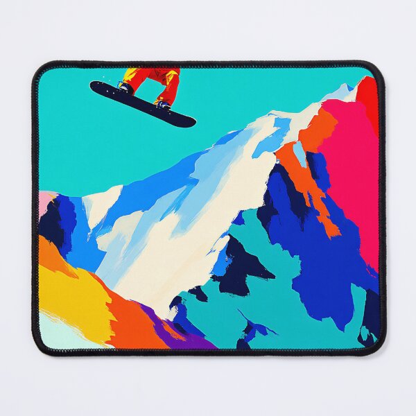 Item preview, Pop Art Snowboarder designed and sold by KJNihonDesigner.
