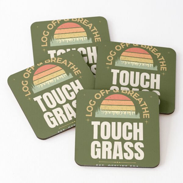 Item preview, Touch Grass Earthy Vintage Streetwear Graphic designed and sold by Uvclick.