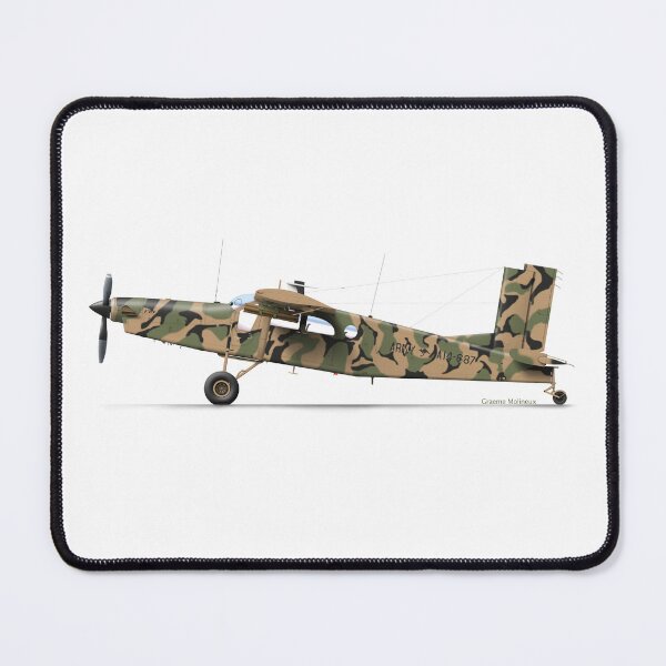 Item preview, PILATUS PC-6 PORTER A14-687 ARMY CAMO designed and sold by Grubby Fingers Aircraft Illustration.