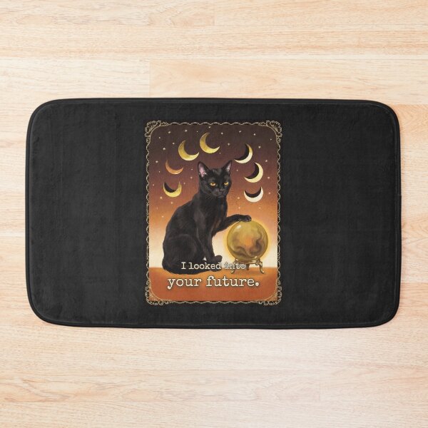 Item preview, High Priestess Tarot Cat I Looked Into Your Future Nope designed and sold by BLACKCAT-COVEN.