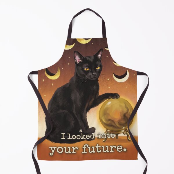 Item preview, High Priestess Tarot Cat I Looked Into Your Future Nope designed and sold by BLACKCAT-COVEN.