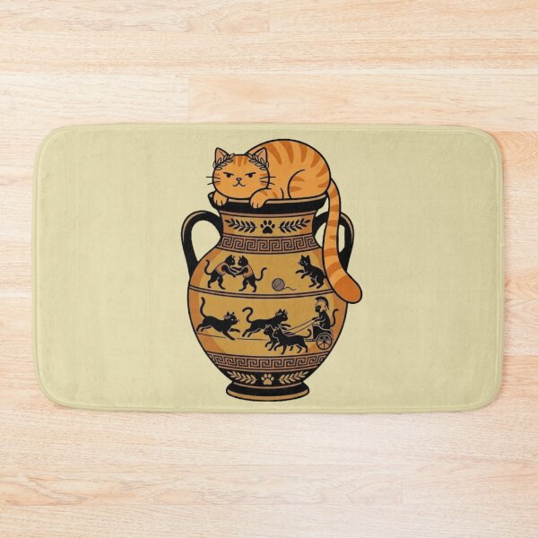 Item preview, Ancient Greek Amphora Cat - Funny If It Fits I Sits designed and sold by MythoWorldddd.