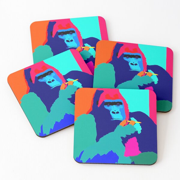 Item preview, Pop Art Gorilla designed and sold by KJNihonDesigner.