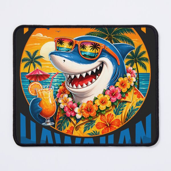 Item preview, This is My Hawaiian Shirt Funny Shark Hawaii Summer Vacation designed and sold by Littermin.