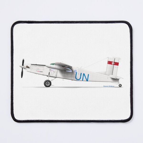 Item preview, PILATUS PC-6 PORTER HB-FRS UN 1993 designed and sold by Grubby Fingers Aircraft Illustration.