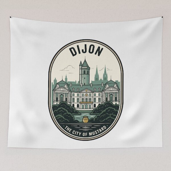 Item preview, Vintage Dijon France Palace Travel Badge designed and sold by k3rstman1.