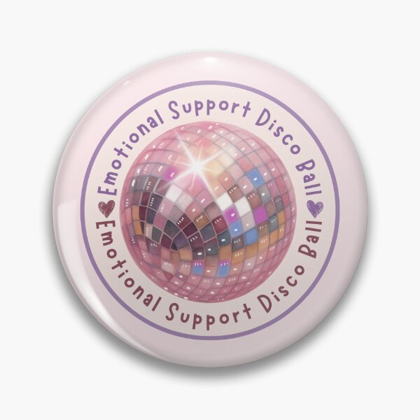 Item preview, Emotional Support Disco Ball designed and sold by MsBrillMakes.