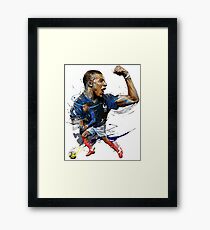 Mbappe Poster Framed Print