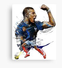Mbappe Poster Canvas Print