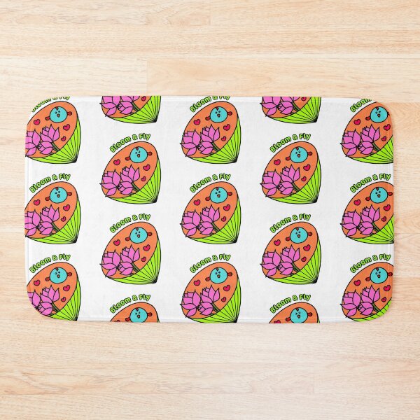 Item preview, Bloom & Fly – Cute Lotus Bird Inspirational Art designed and sold by EMILYVU22.