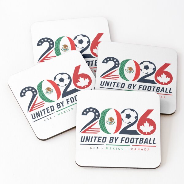 Item preview, United by Football 2026 Soccer Design designed and sold by emaga.