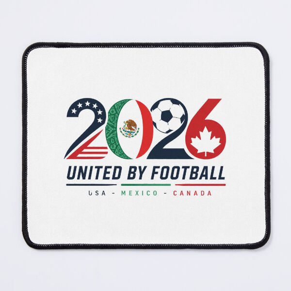 Item preview, United by Football 2026 Soccer Design designed and sold by emaga.